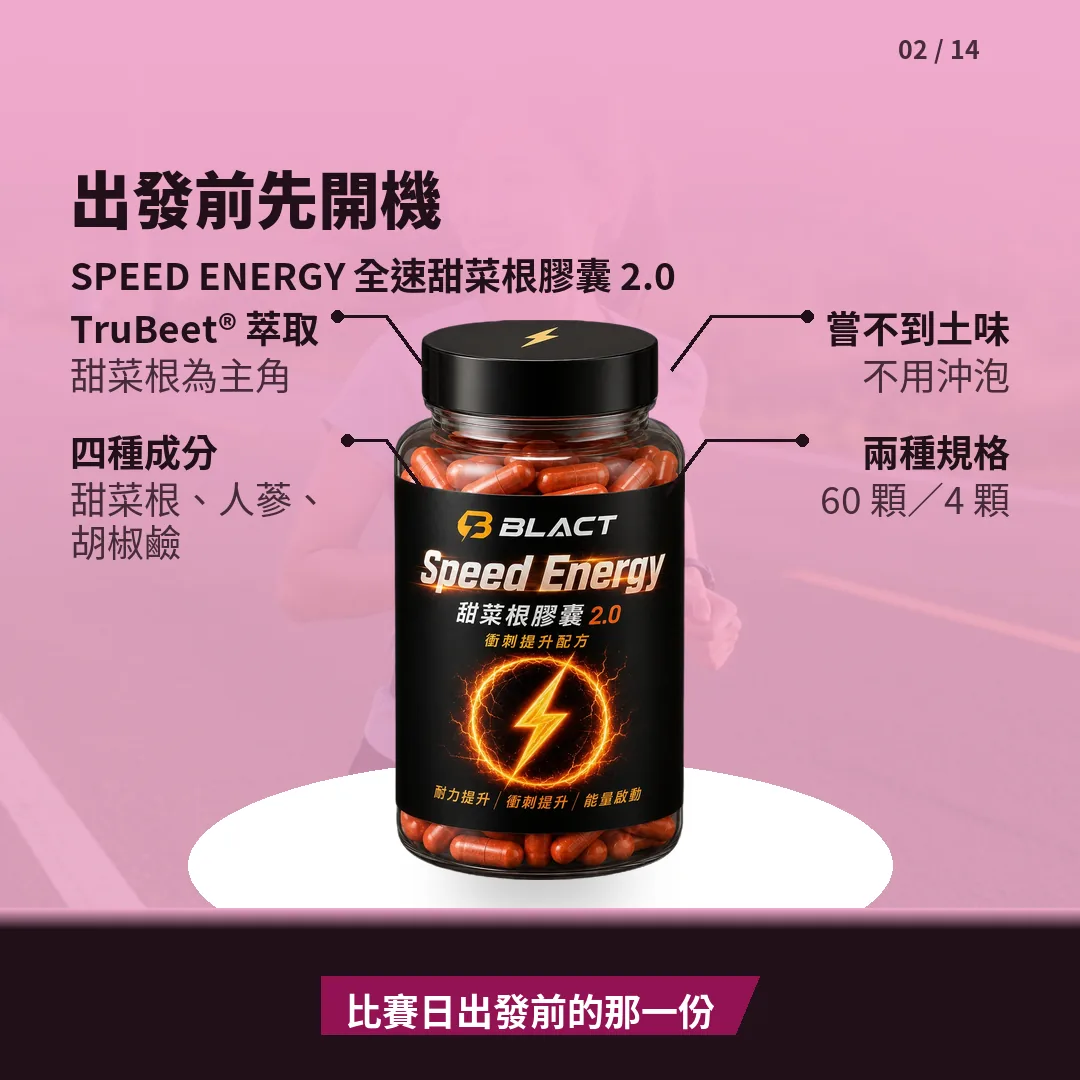 Speed Energy 賣點