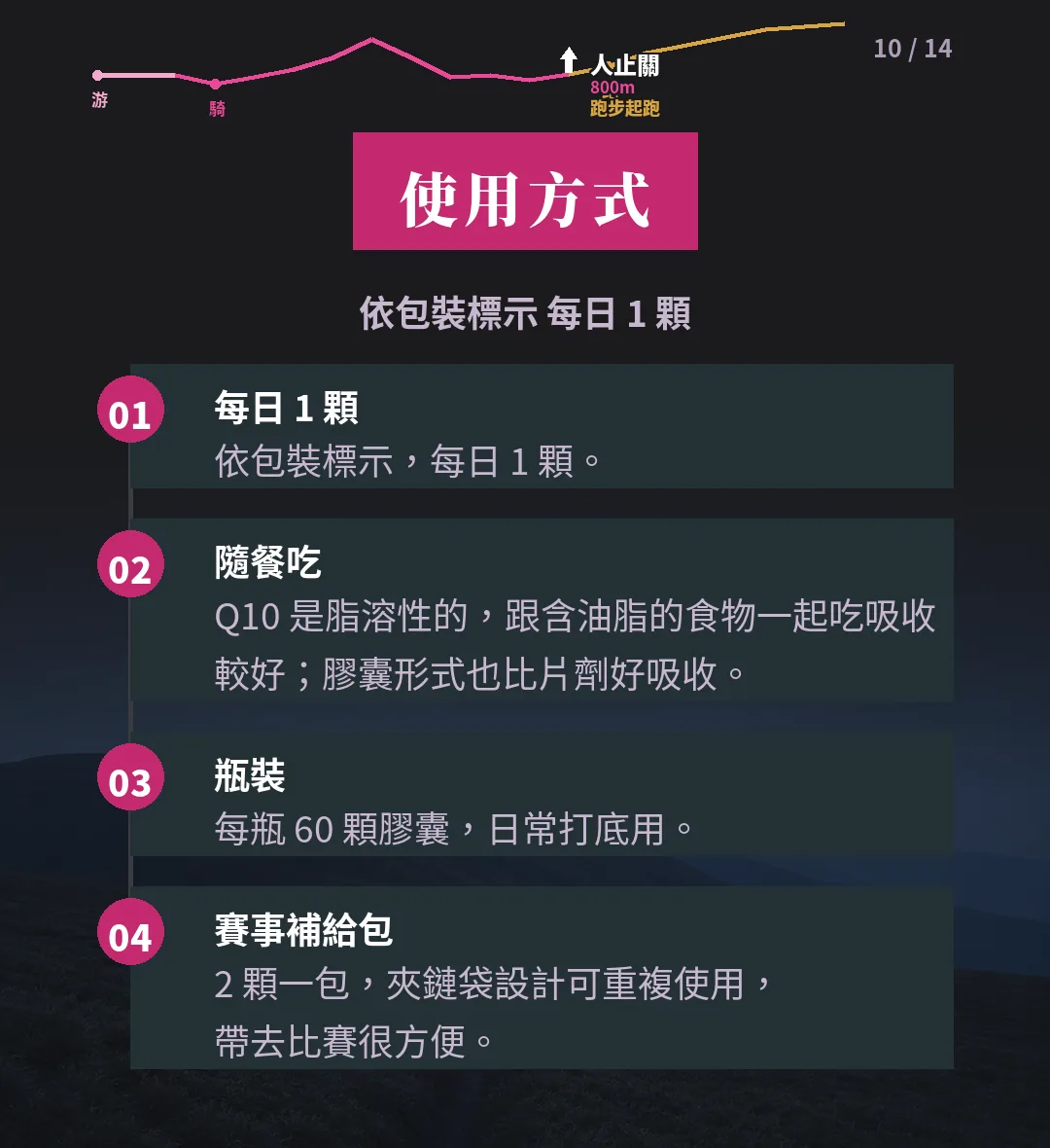 Power Q10 使用方式
